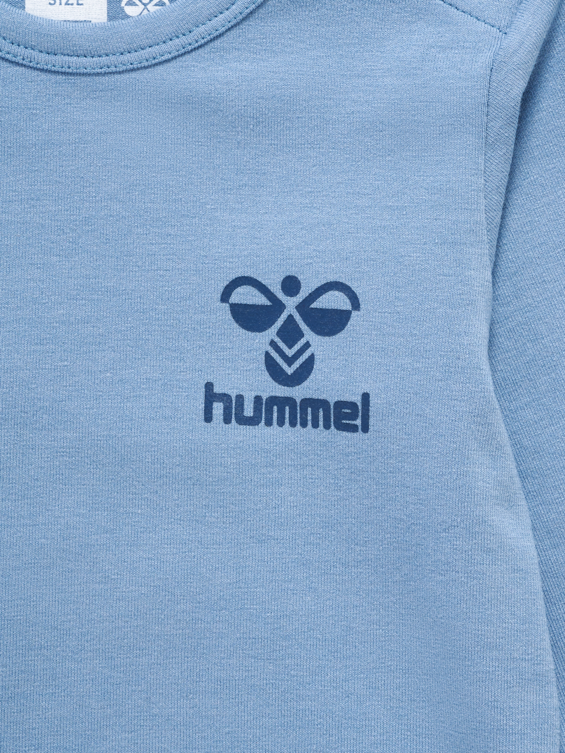 hmlMINO BODY L/S, FADED DENIM, packshot
