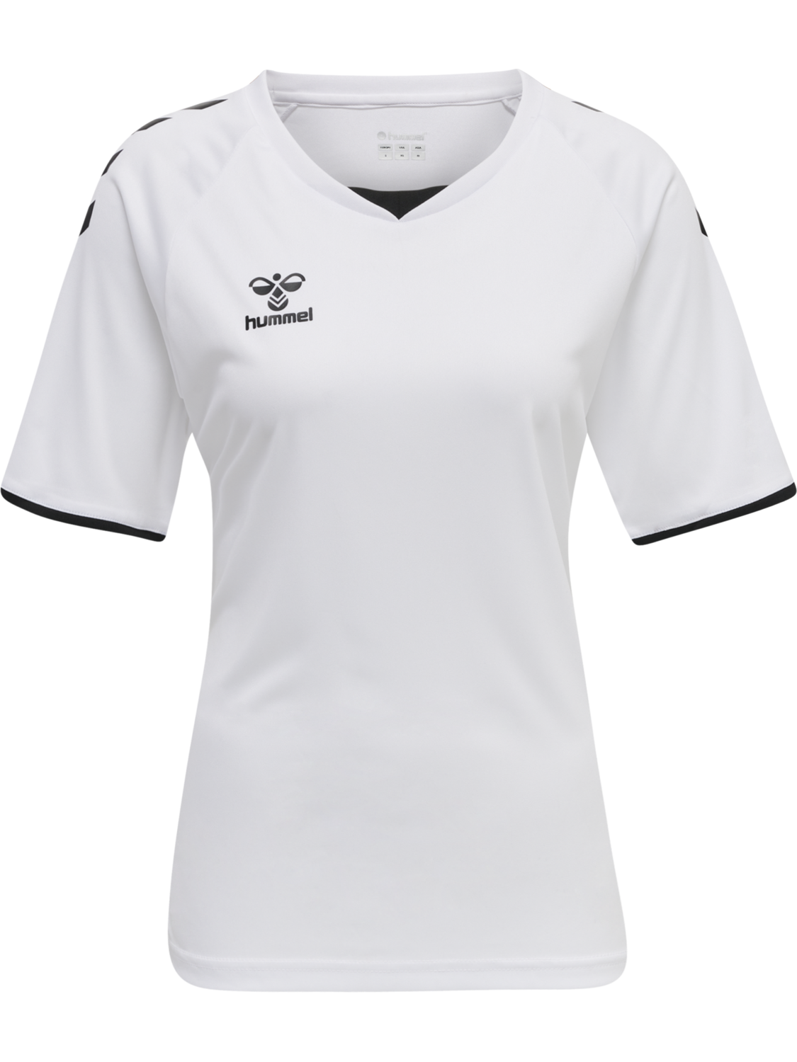 hmlCORE VOLLEY TEE WO, WHITE, packshot