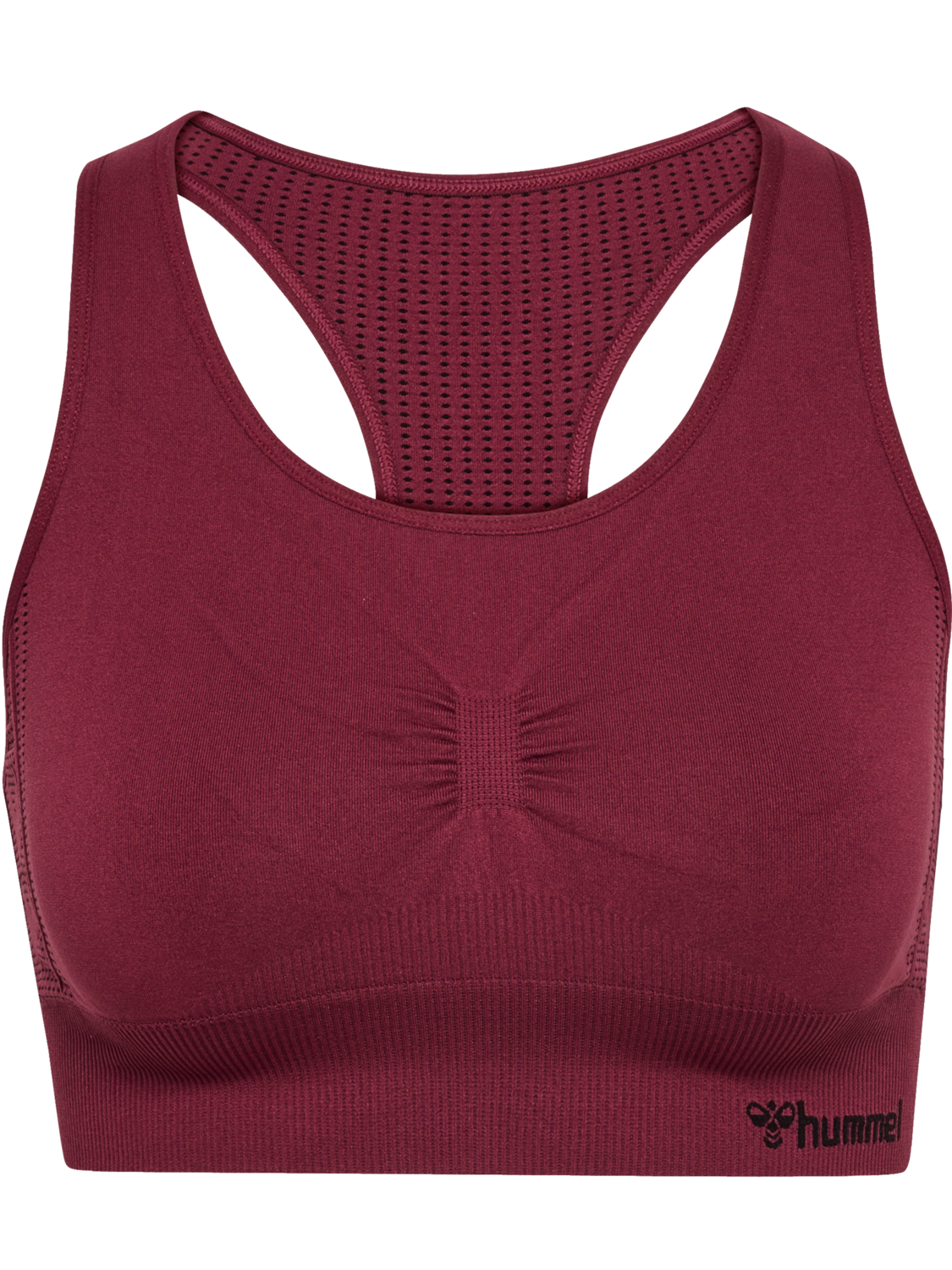 hmlMT SHAPING SEAMLESS SPORTS TOP, ZINFANDEL, packshot