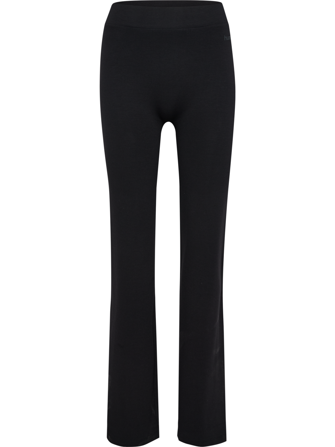 hmlSOFT FLARE TIGHTS, BLACK, packshot