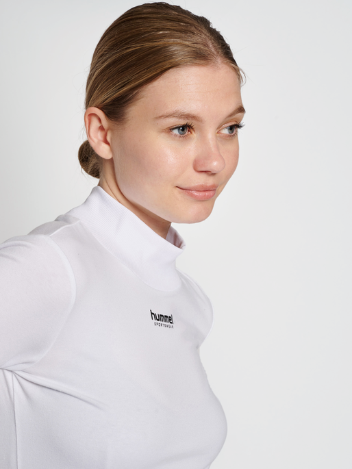 hmlLGC JAZZLYN TURTLENECK, WHITE, model