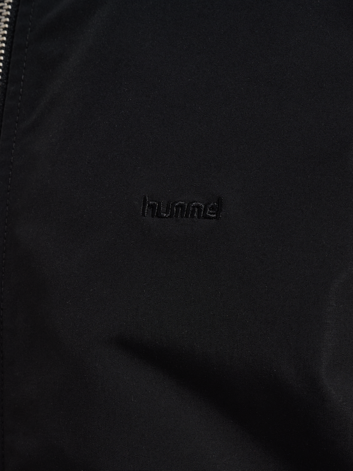 hmlI-D ZIP HOODIE, BLACK, packshot