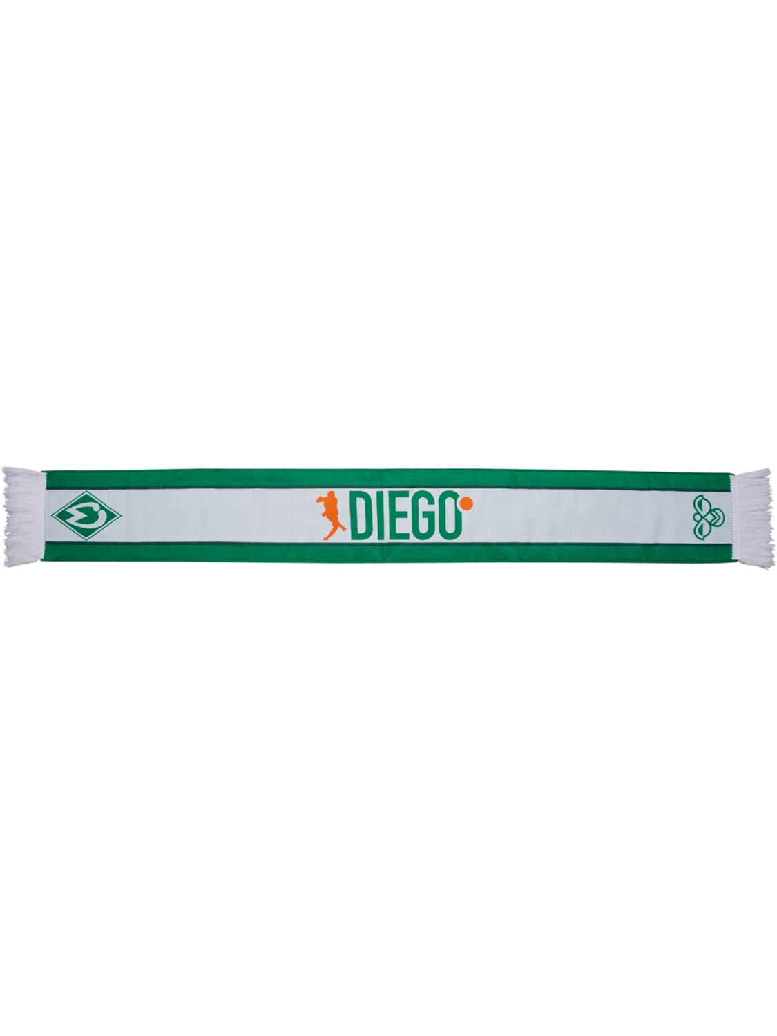 WER 24/25 DIEGO FAN SCARF, WHITE, packshot
