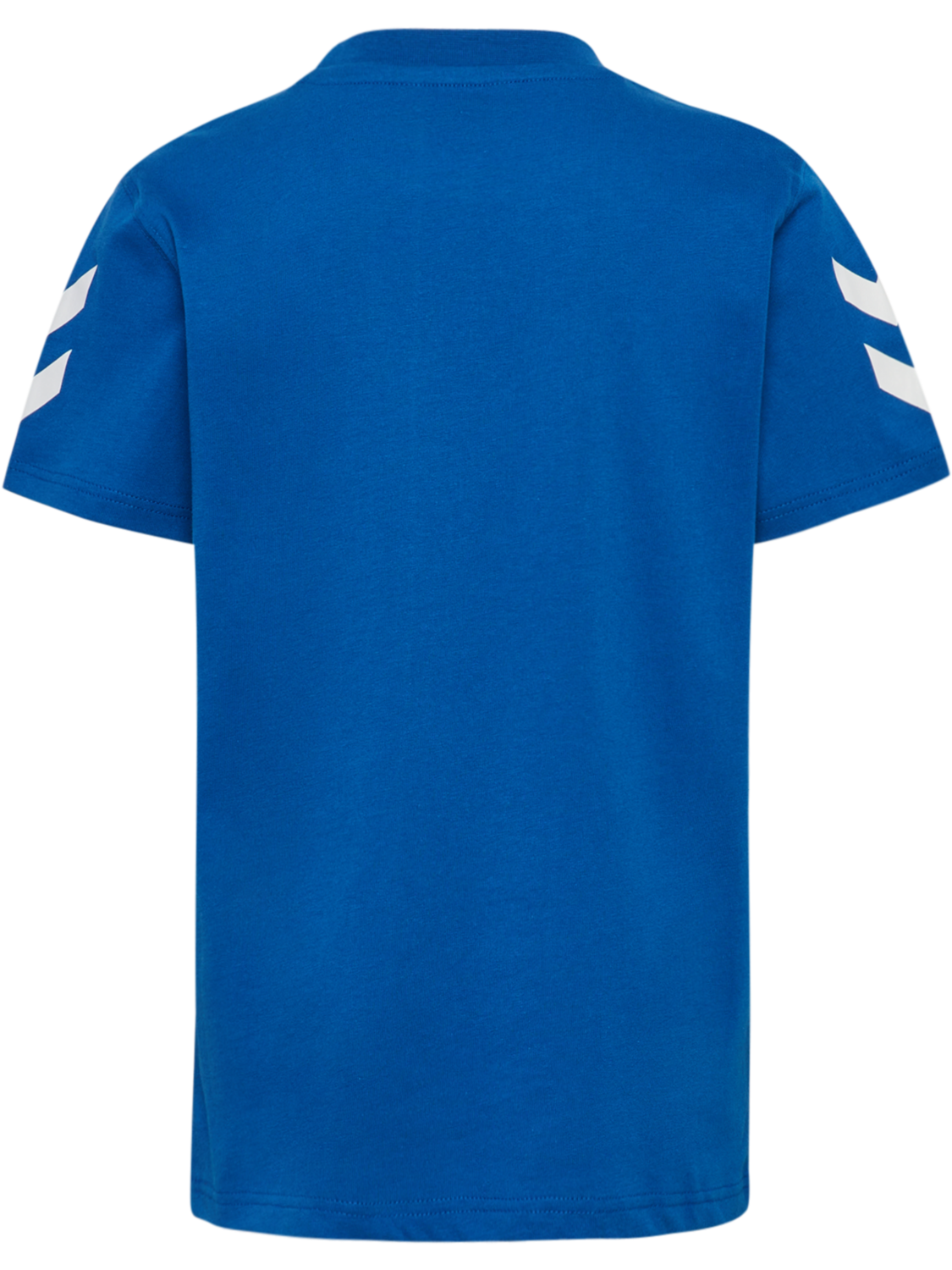 hmlGO 2.0 CHEVRON T-SHIRT S/S KIDS, TRUE BLUE, packshot
