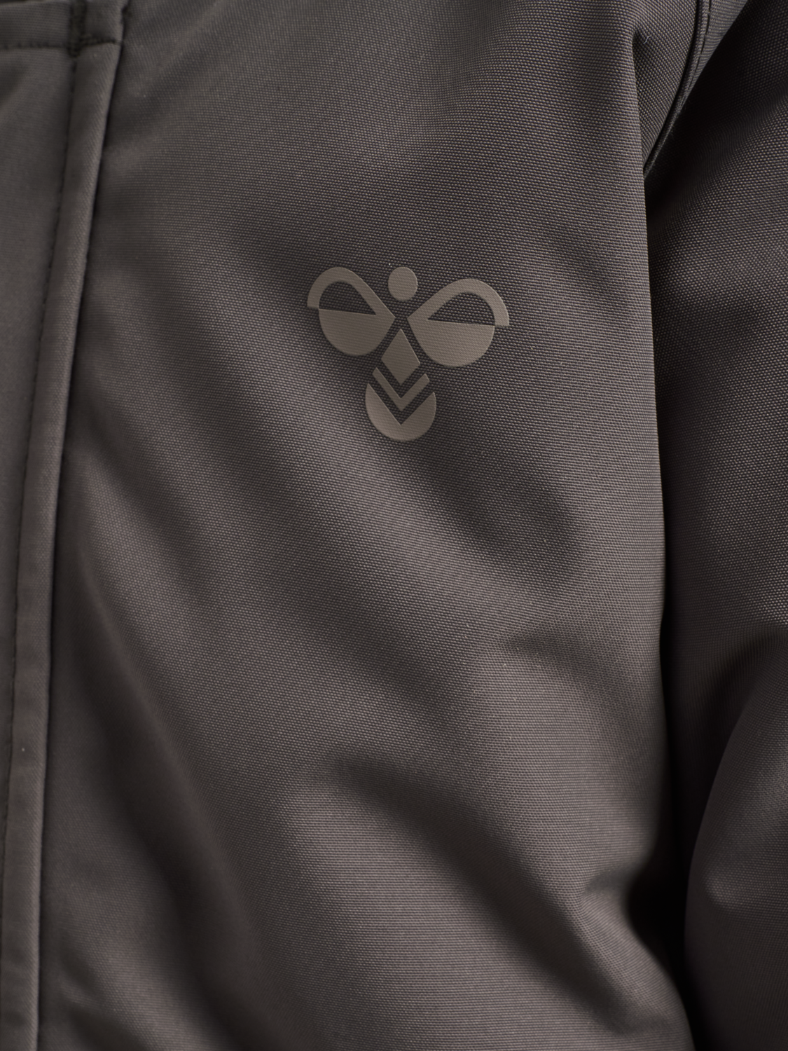 hmlMINI CHEVRON JACKET WP 10K, DARK GULL GRAY, packshot
