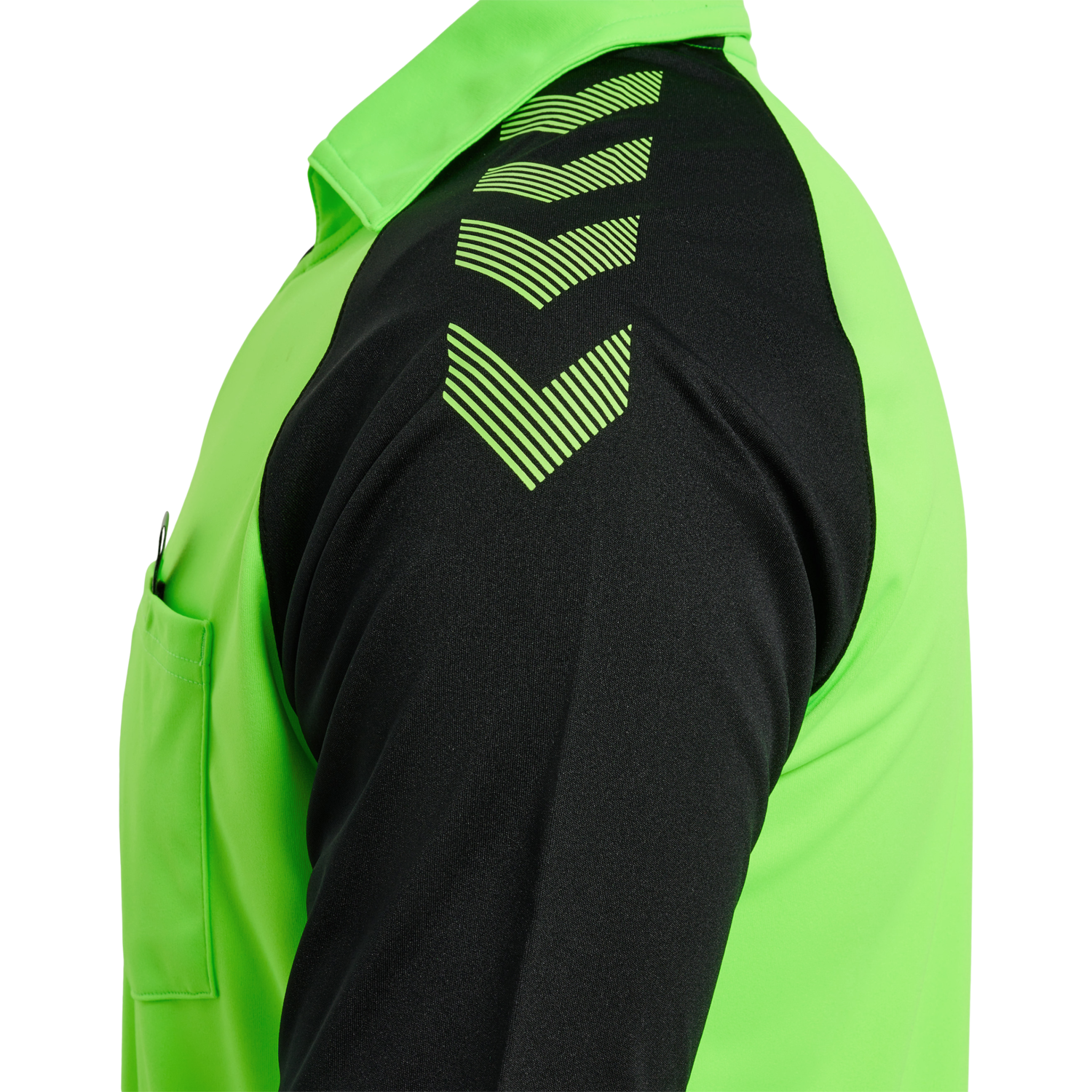 FFHB REFEREE JERSEY S/S, GREEN GECKO, packshot