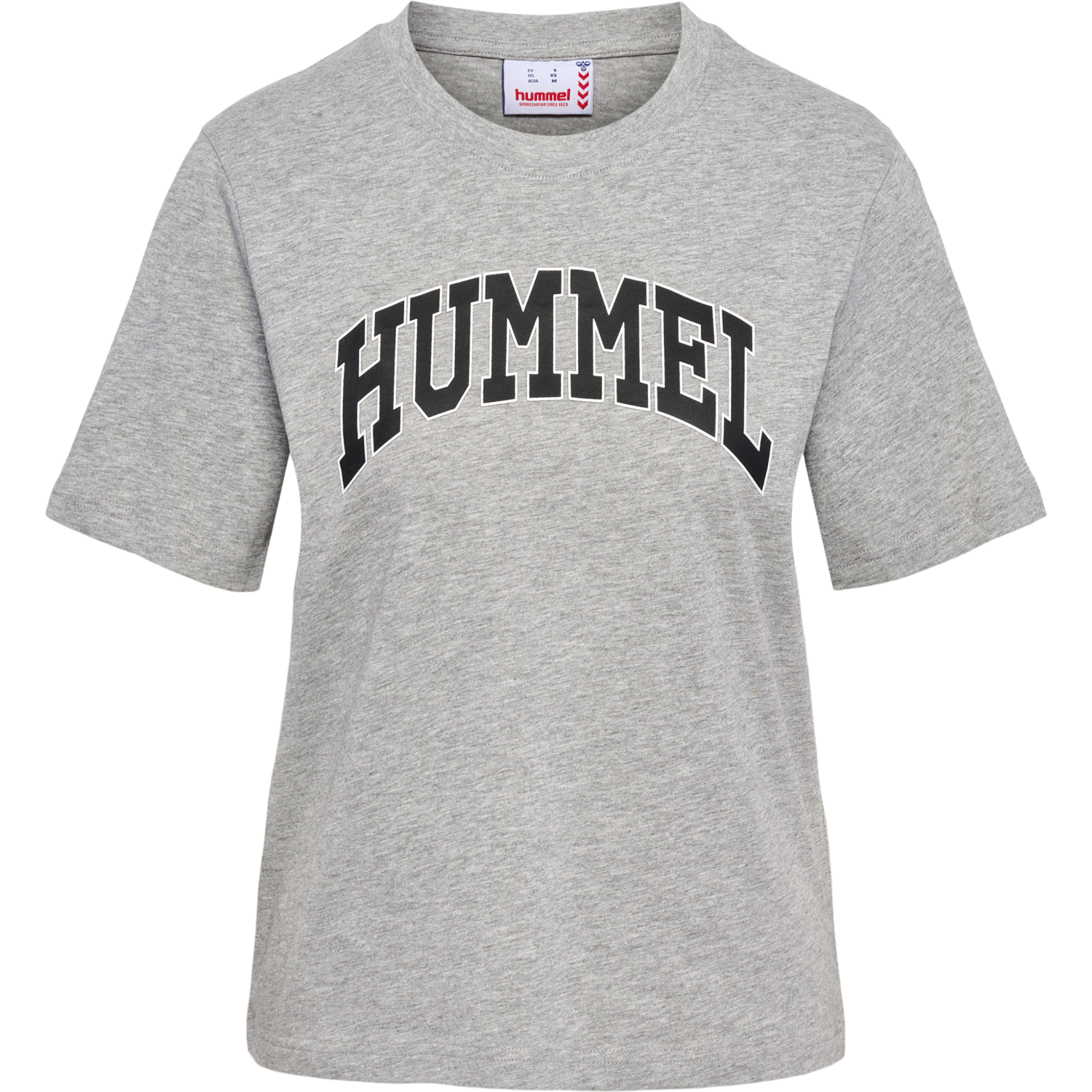 hmlIC GILL LOOSE T-SHIRT, GREY MELANGE, packshot
