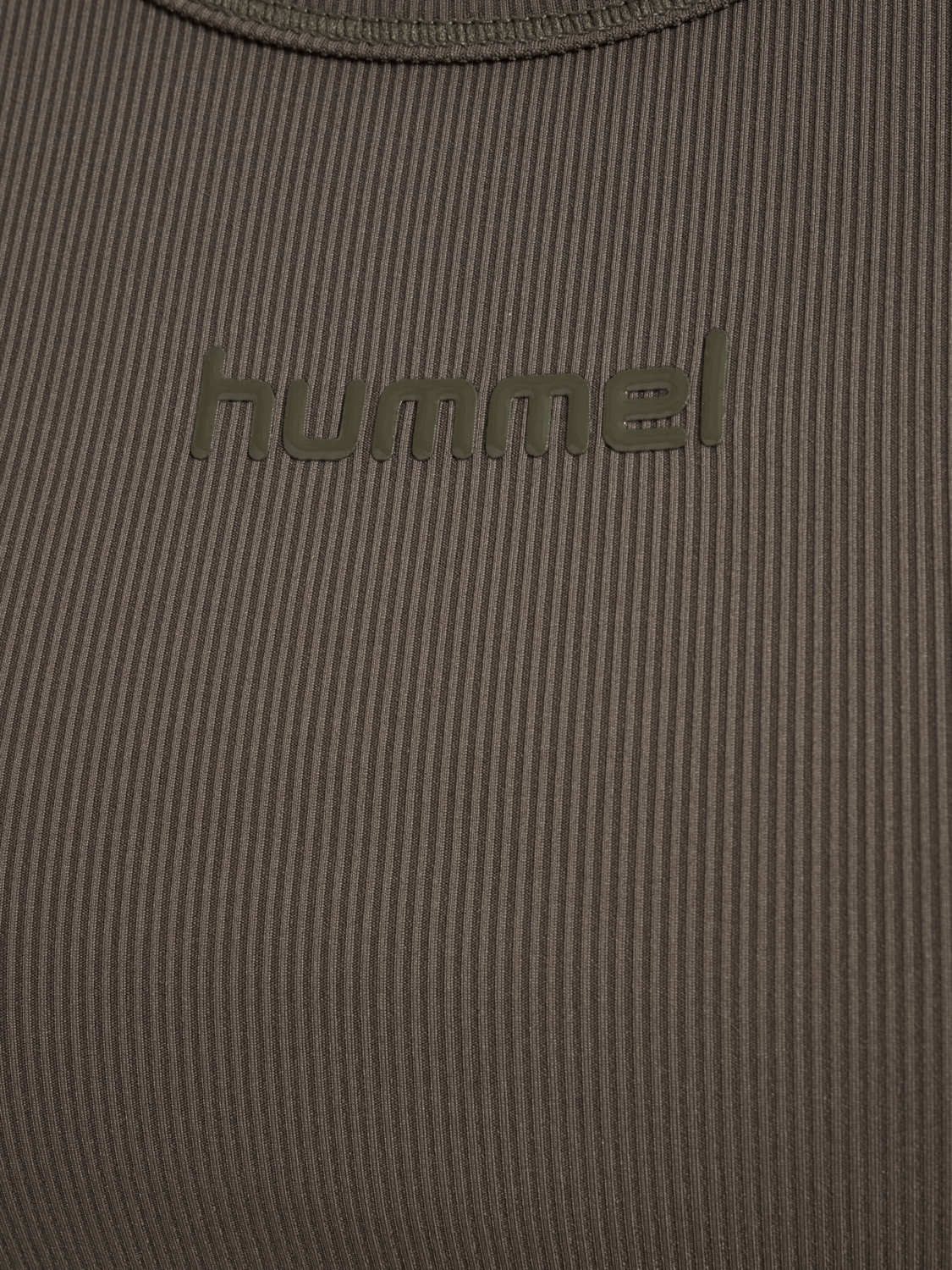 hmlPRIMA RIB TANK TOP, MAJOR BROWN, packshot