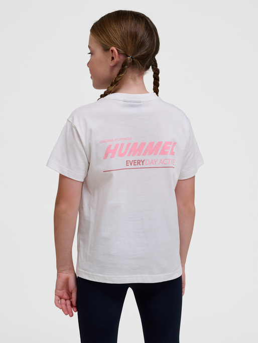 hmlELLA T-SHIRT S/S, MARSHMALLOW, model
