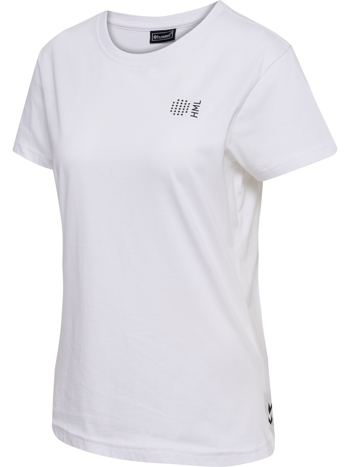 hmlCOURT COTTON T-SHIRT S/S WOMAN, WHITE, packshot
