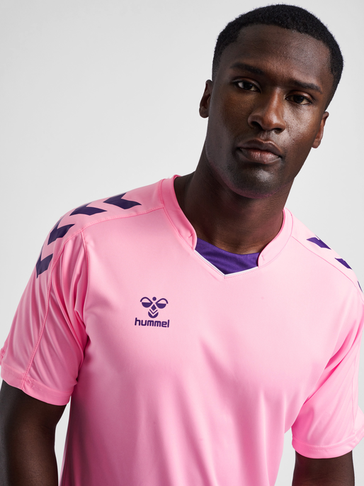 hmlCORE XK POLY JERSEY S/S, COTTON CANDY, model