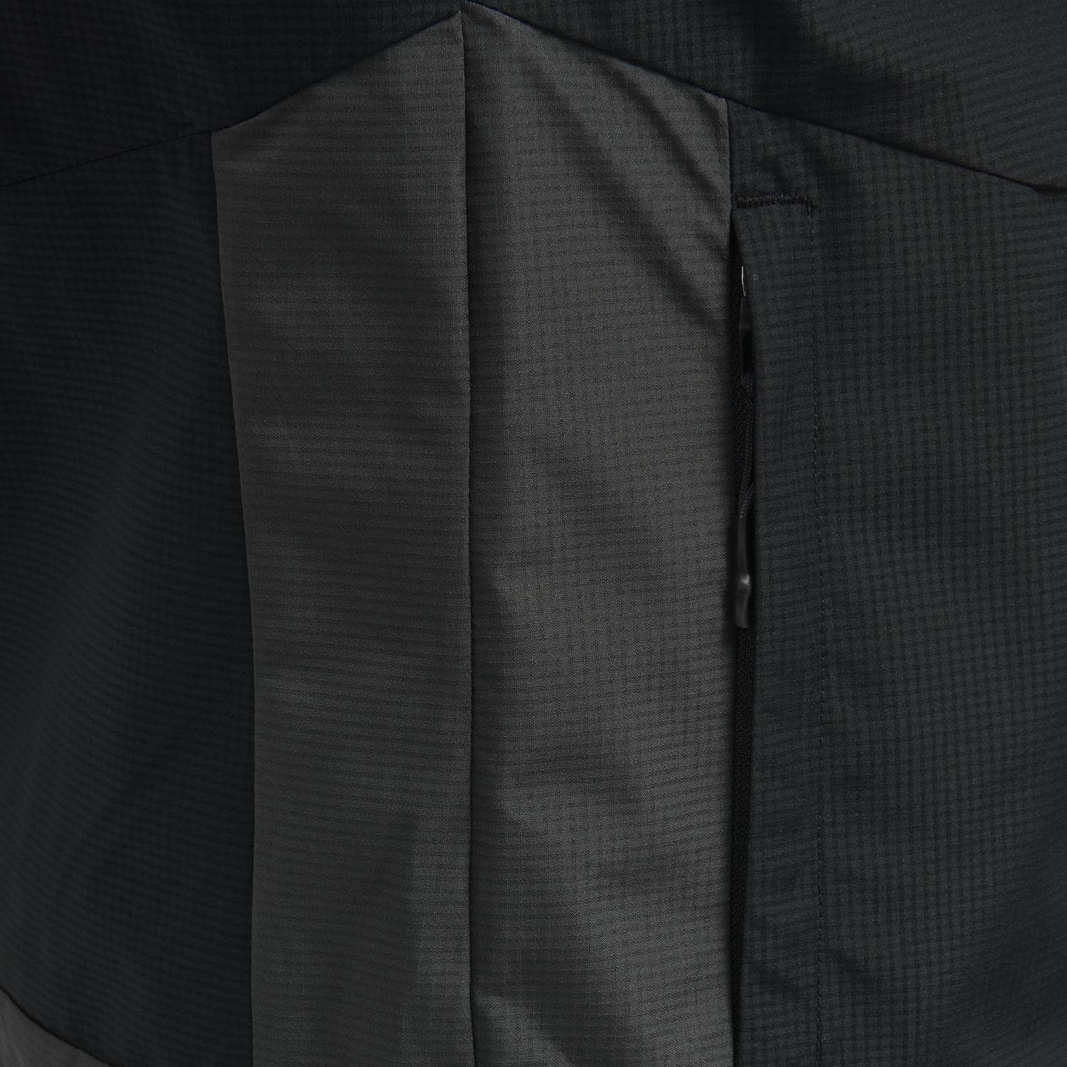 hmlNORTH SHELL JACKET WOMAN, BLACK/ASPHALT, packshot