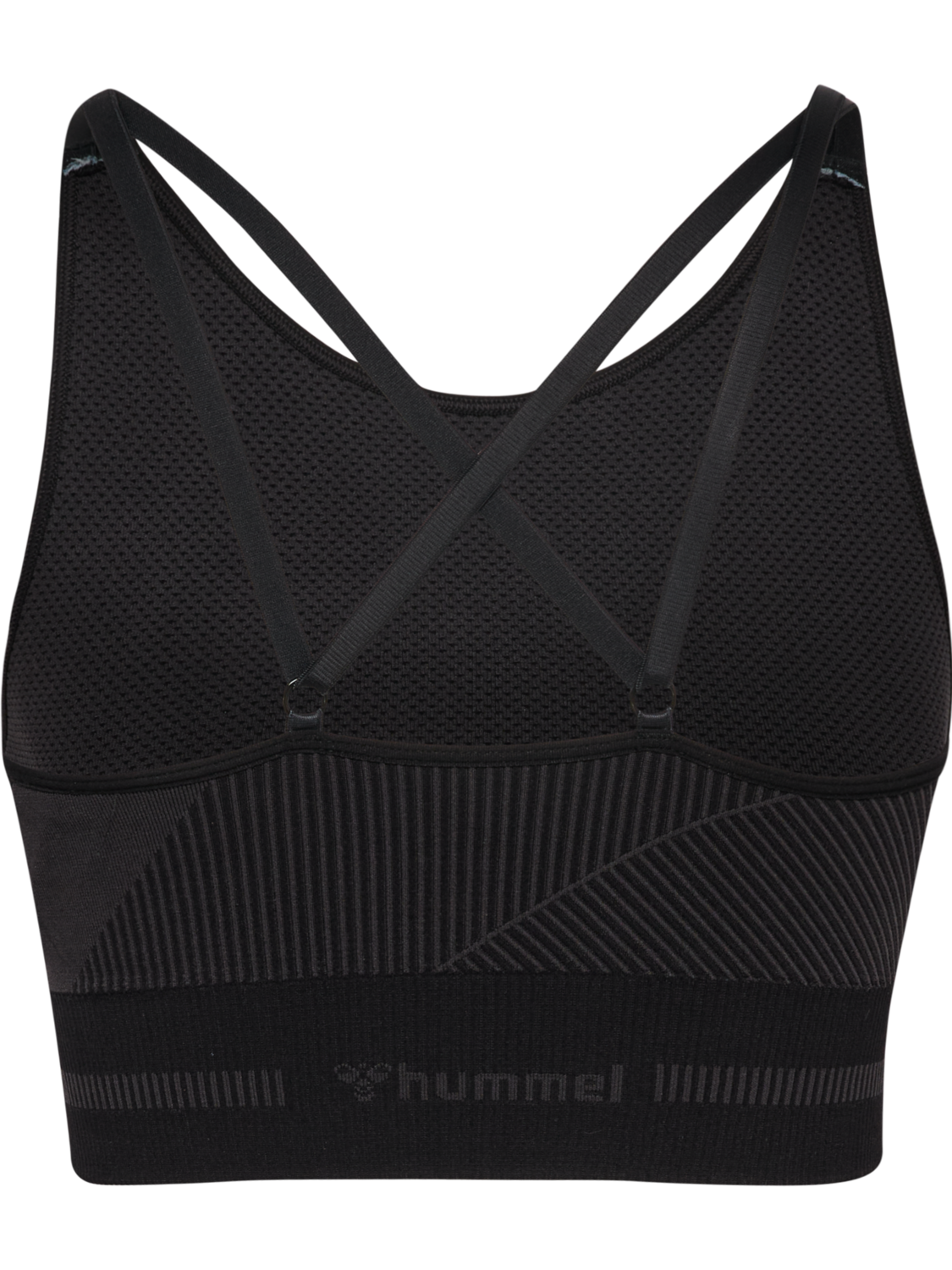 hmlUNITY SEAMLESS BRA, BLACKENED PEARL, packshot