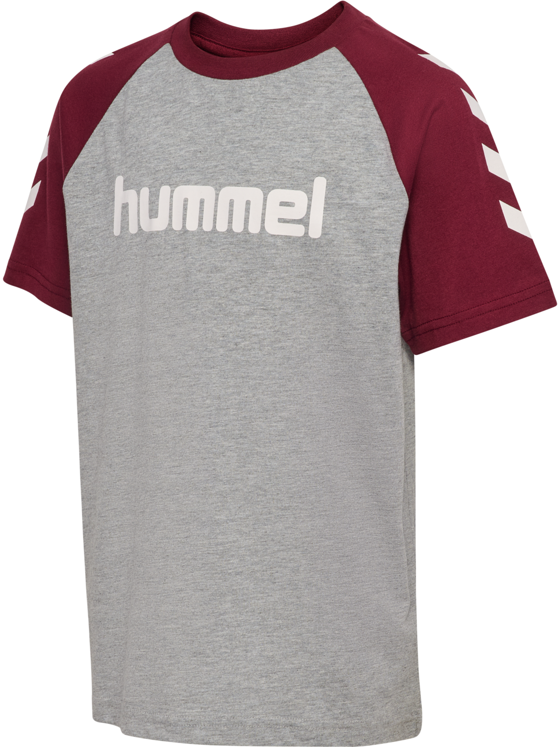 hmlJR LOGO T-SHIRT S/S, CHOCOLATE TRUFFLE, packshot