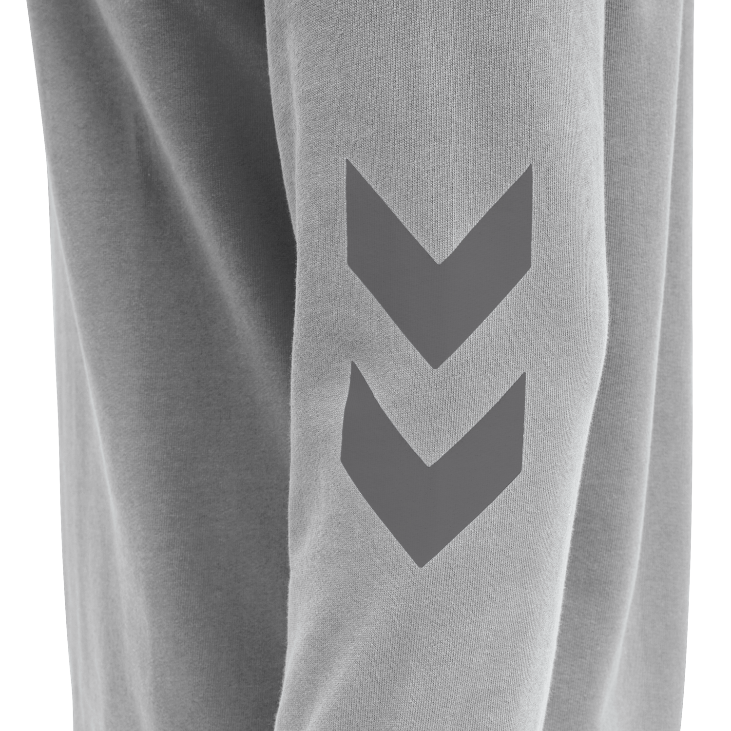 hmlLEGACY SWEATSHIRT PLUS, GREY MELANGE, packshot