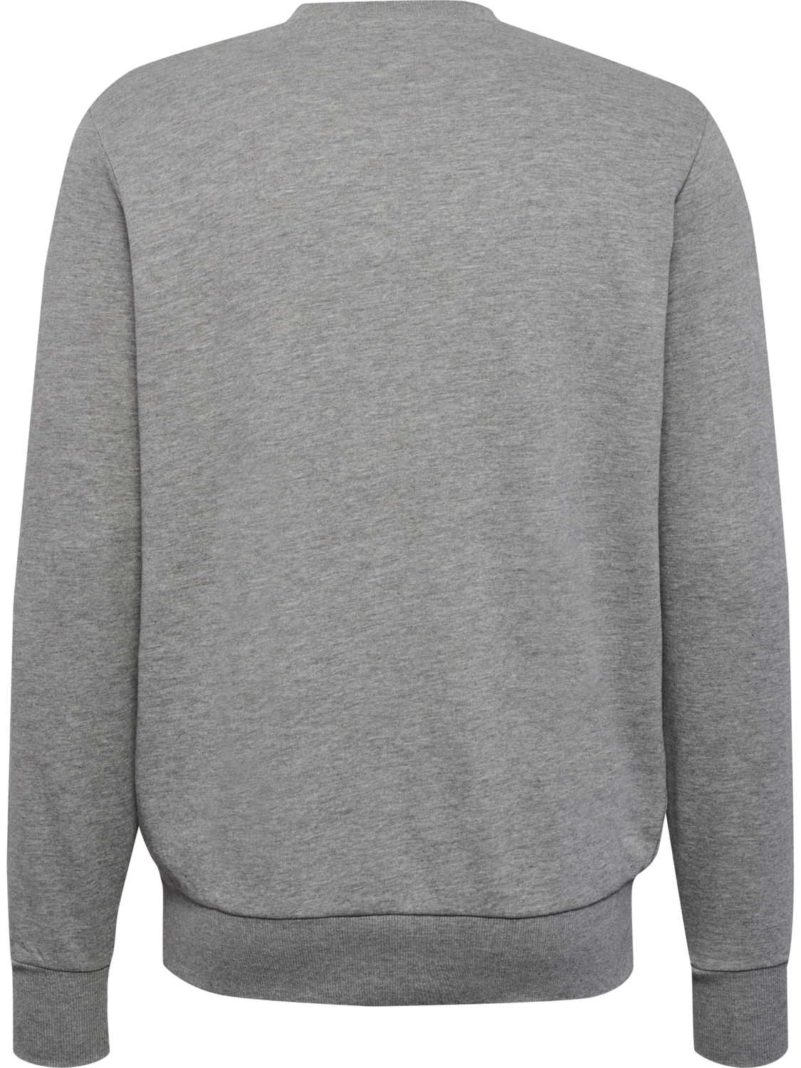 hmlPULSE SWEAT CREWNECK, GREY MELANGE, packshot