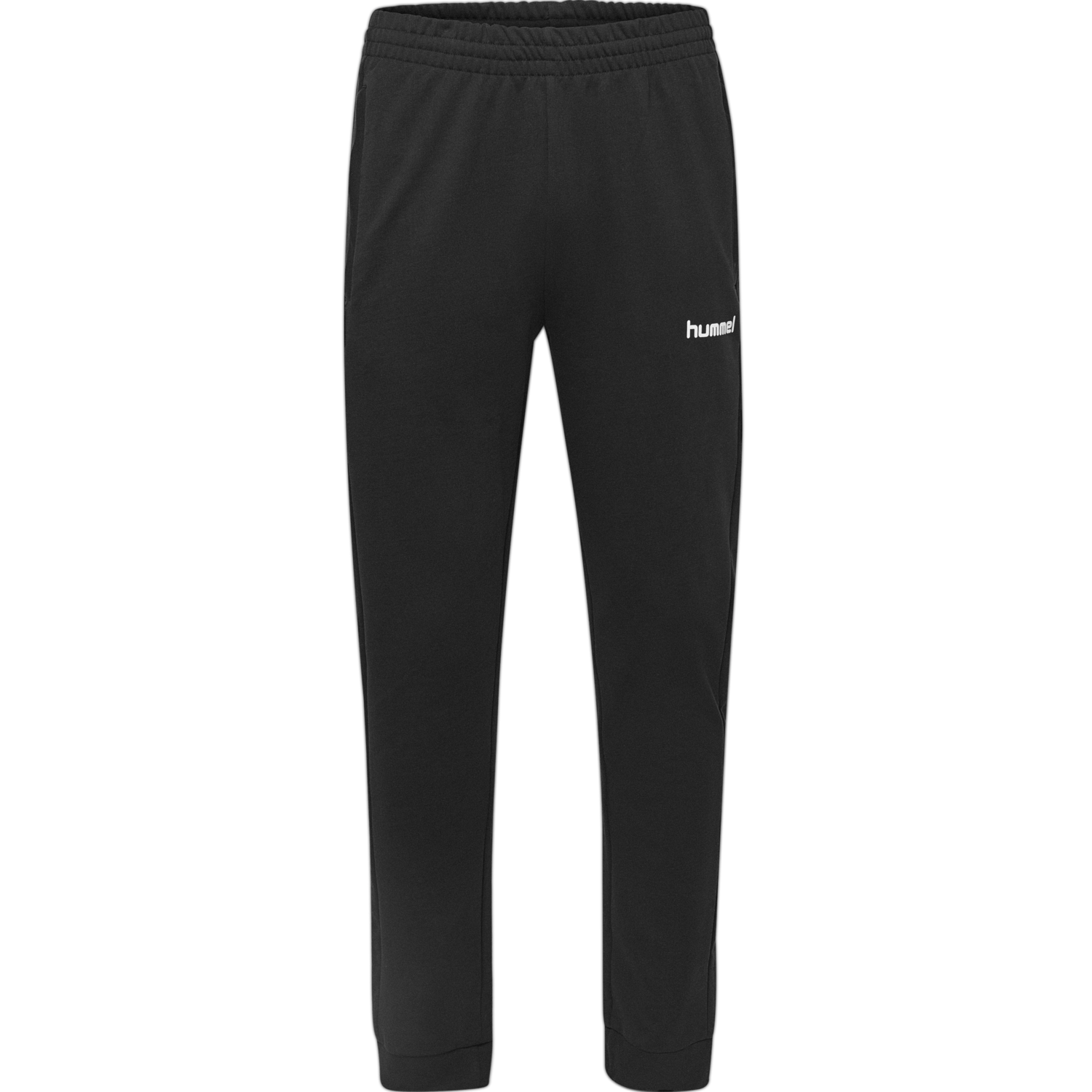 HMLGO COTTON PANT, BLACK, packshot