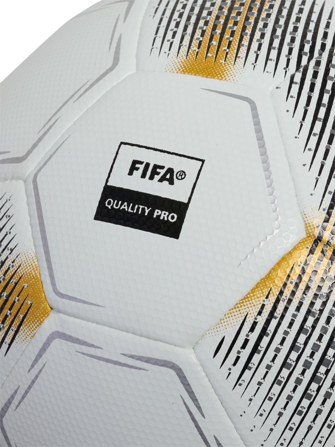 hmlPRECISION MATCH, WHITE/BLACK/GOLD, packshot