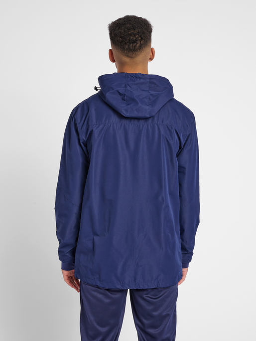 hmlAUTHENTIC ALL-WEATHER JACKET, MARINE, model