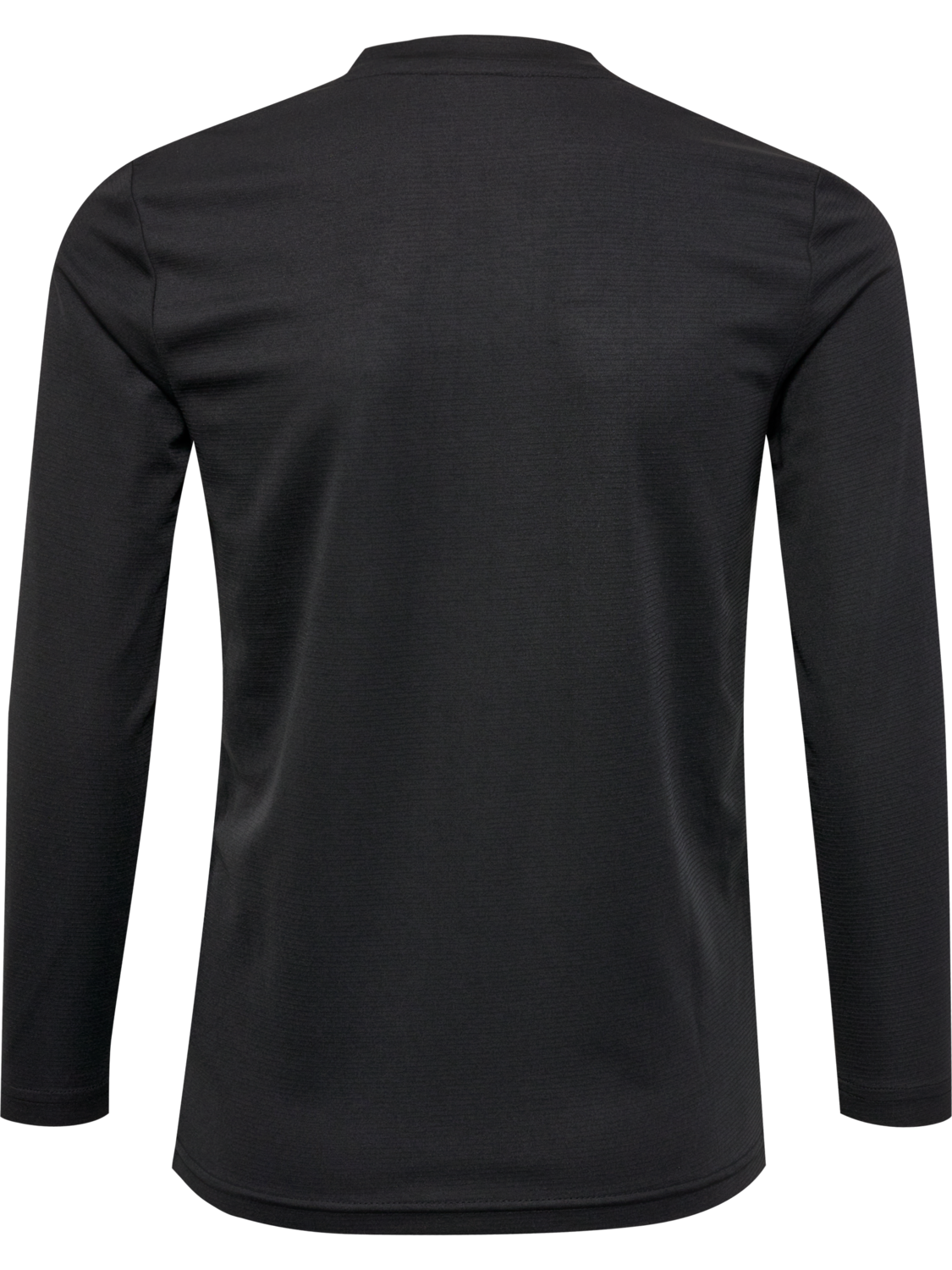 hmlBL ESSENTIAL TEE L/S KIDS, BLACK, packshot