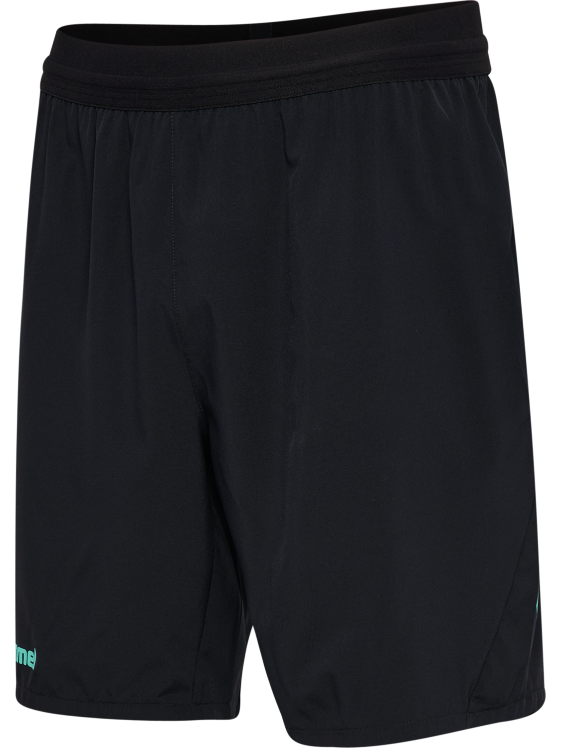 hmlBLAZE 2.0 TRAINING SHORTS, BLACK/POOL BLUE, packshot