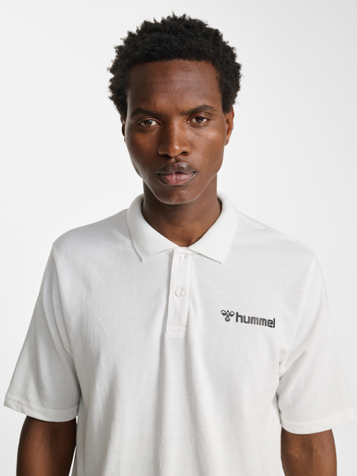 hmlMOVER COTTON POLO, WHITE, model