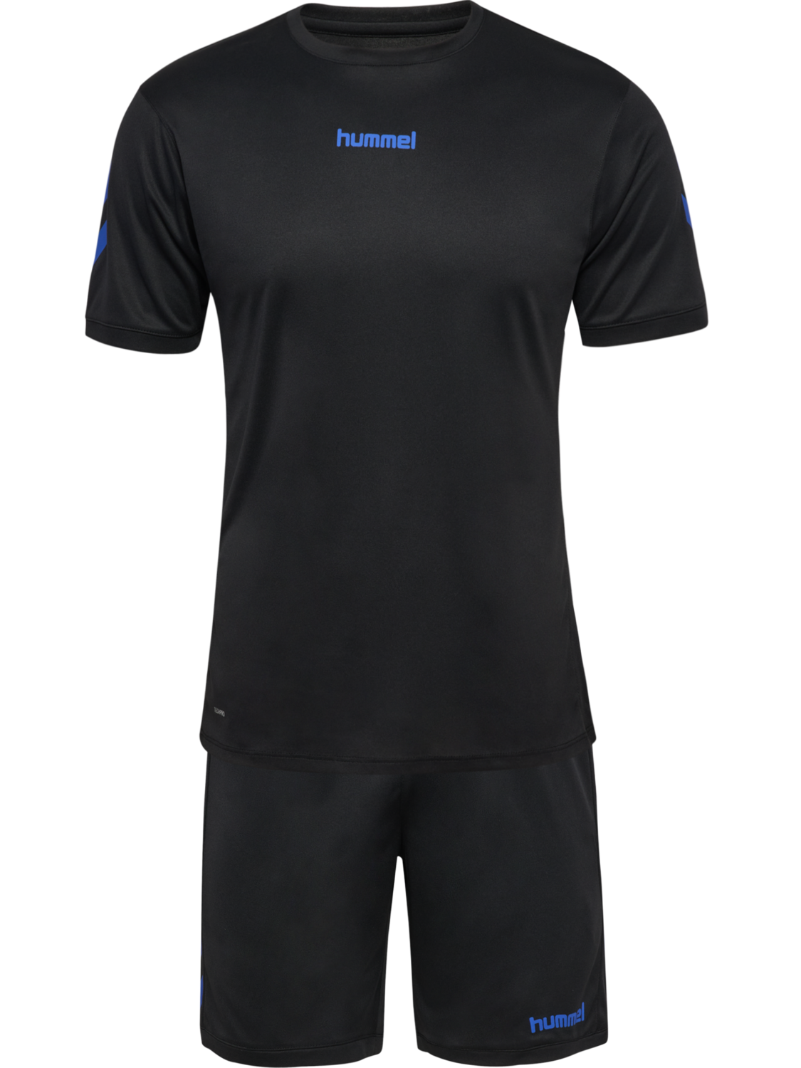hmlBLAZE CLUB 26 POLY SET, BLACK/BLUE, packshot