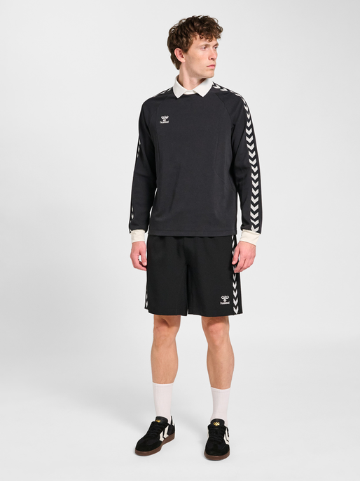 hmlROOT POLO L/S, BLACK, model