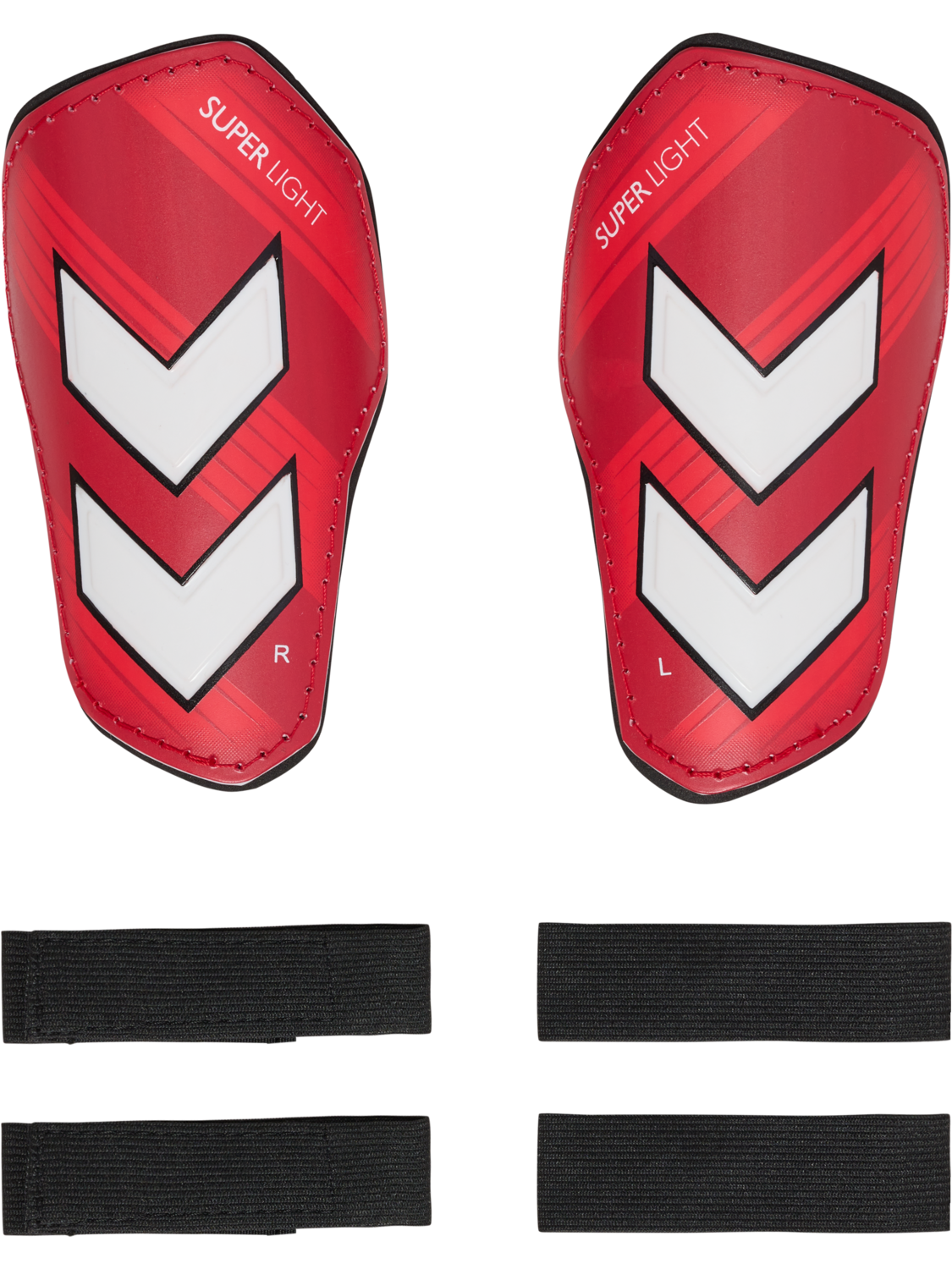hmlSHIN GUARDS SUPER LIGHT, POMPEIAN RED, packshot