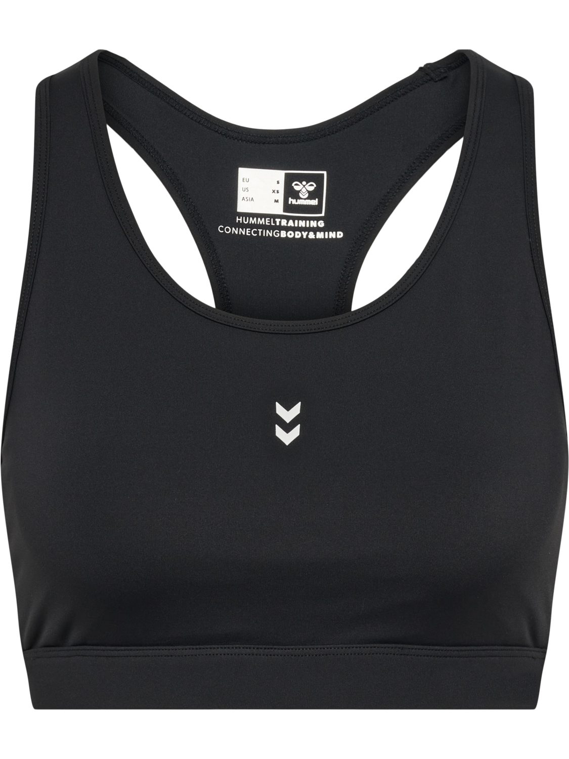 hmlULTIMATE SPORTS BRA, BLACK, packshot