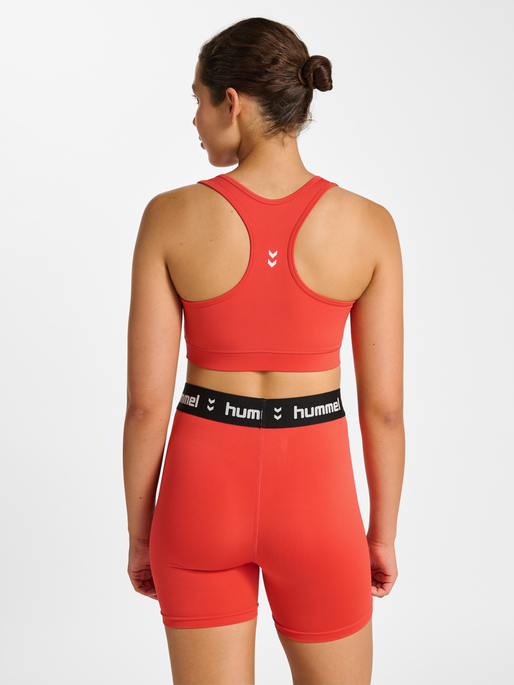 hmlPULSE LIGHT SUPPORT BRA, CAYENNE, model