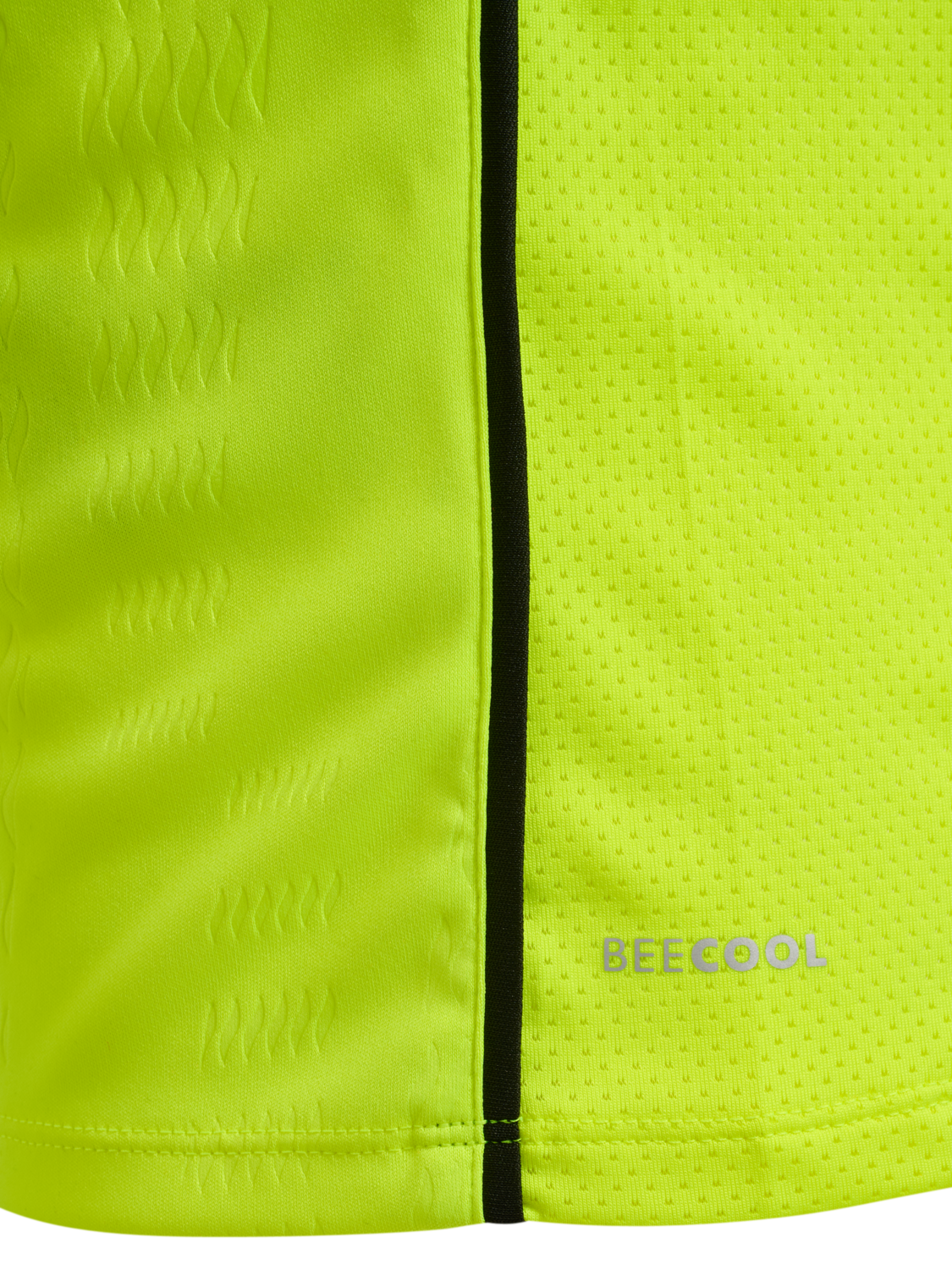 hmlREFEREE JERSEY S/S, NEON YELLOW, packshot
