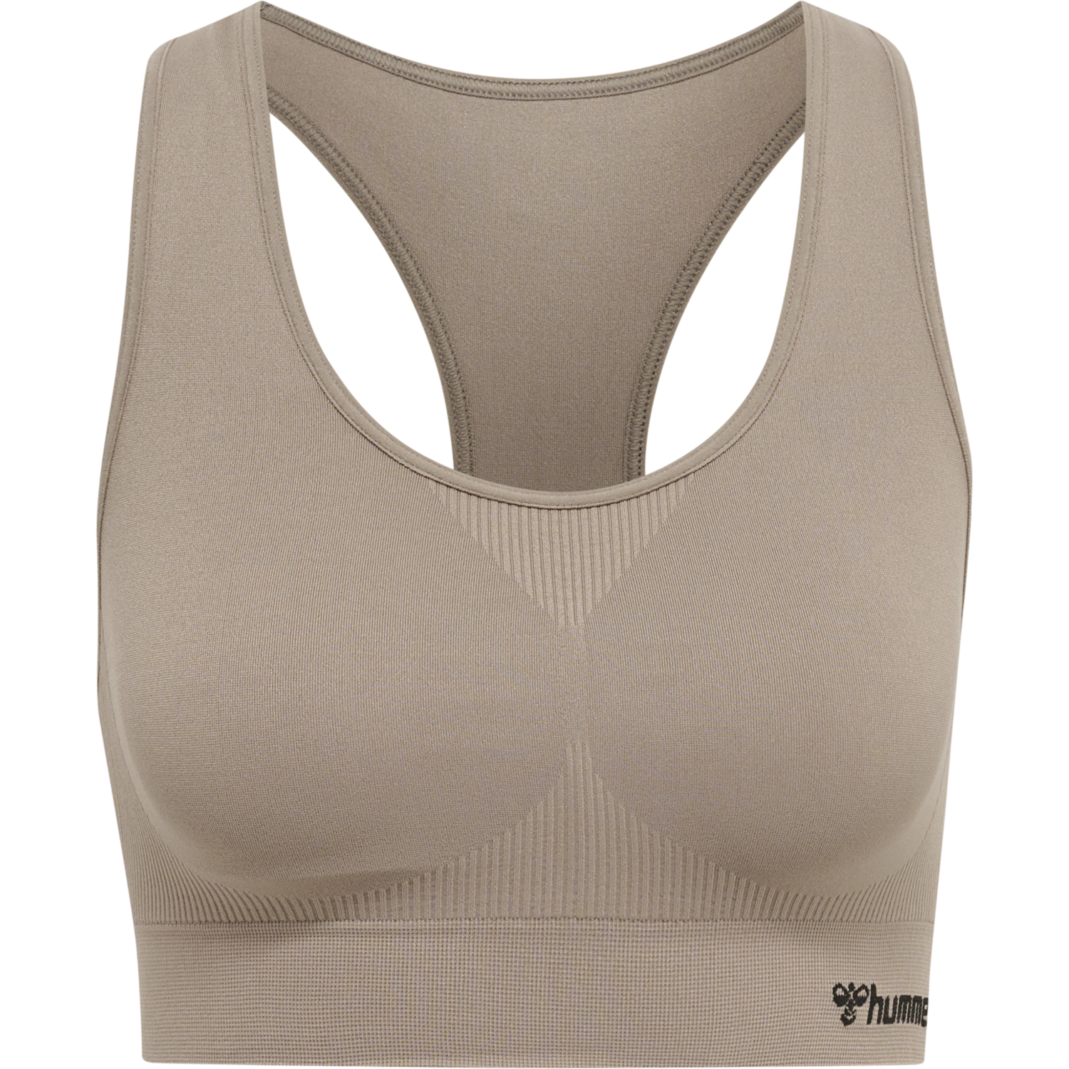 hmlTIF SEAMLESS SPORTS TOP, DRIFTWOOD, packshot