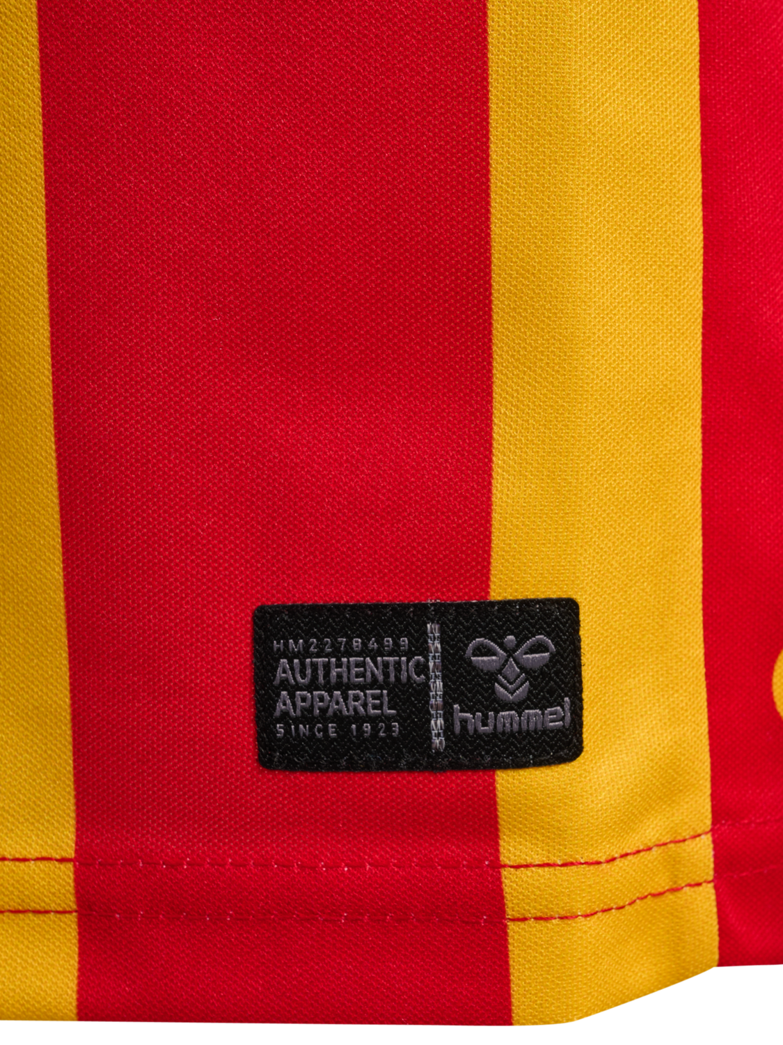 CSC 26/27 HOME JERSEY S/S KIDS, TRUE RED/SPORTS YELLOW W/SPONS, packshot