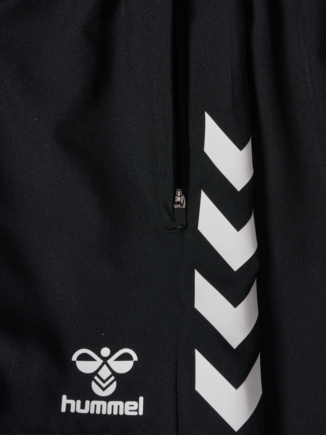 hmlCORE 2.0 WOVEN SHORTS KIDS, BLACK/WHITE, packshot