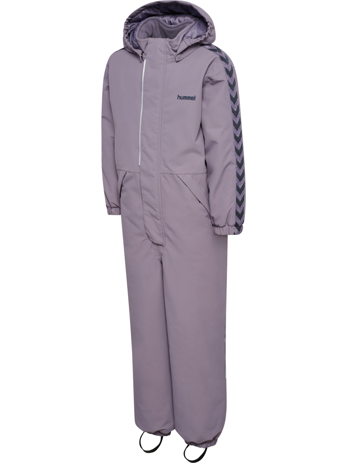 hmlJR CHEVRON SNOWSUIT WP 10K, GRAY RIDGE, packshot