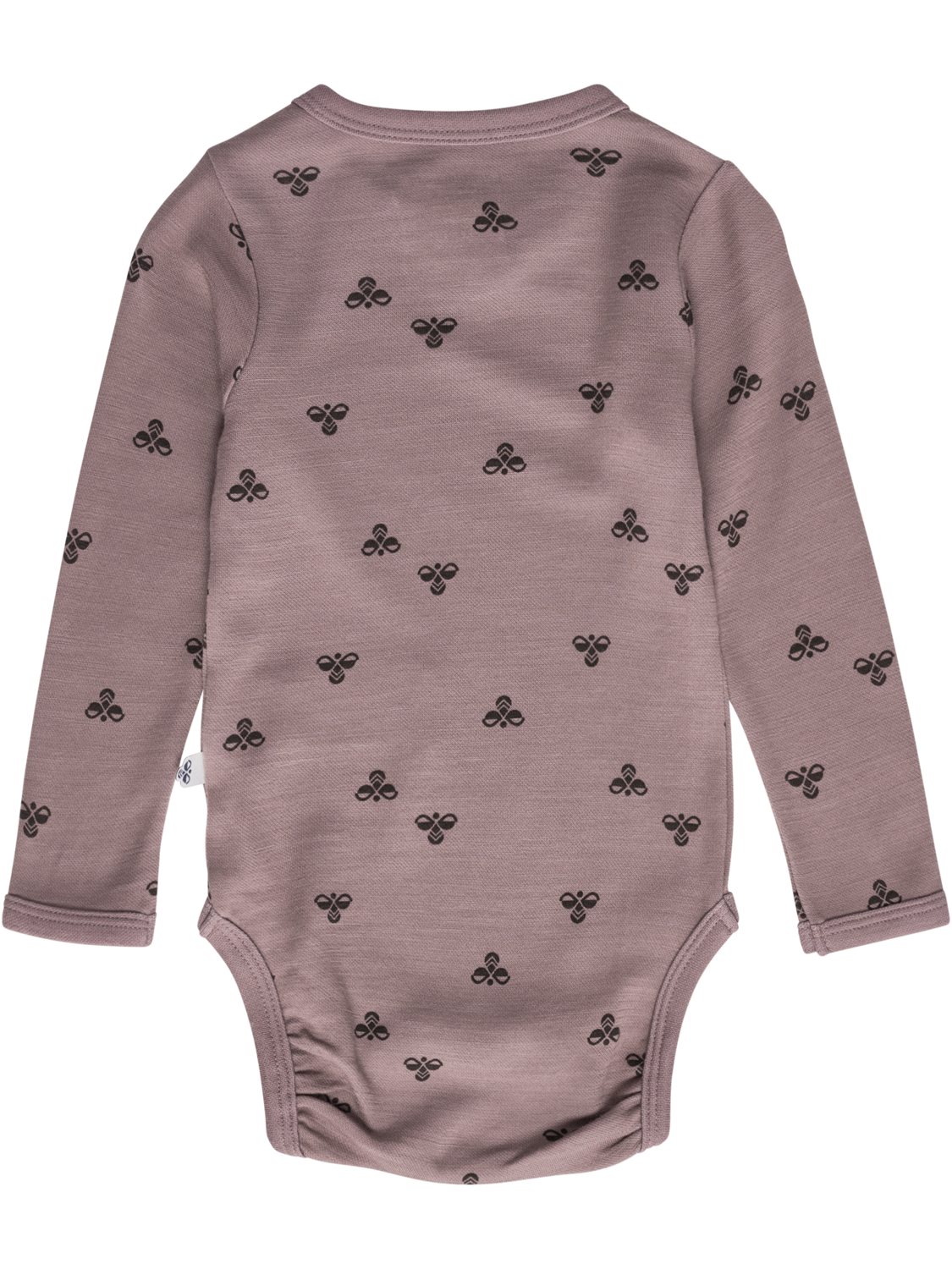 hmlMINI WOOL BODY L/S, TWILIGHT MAUVE, packshot
