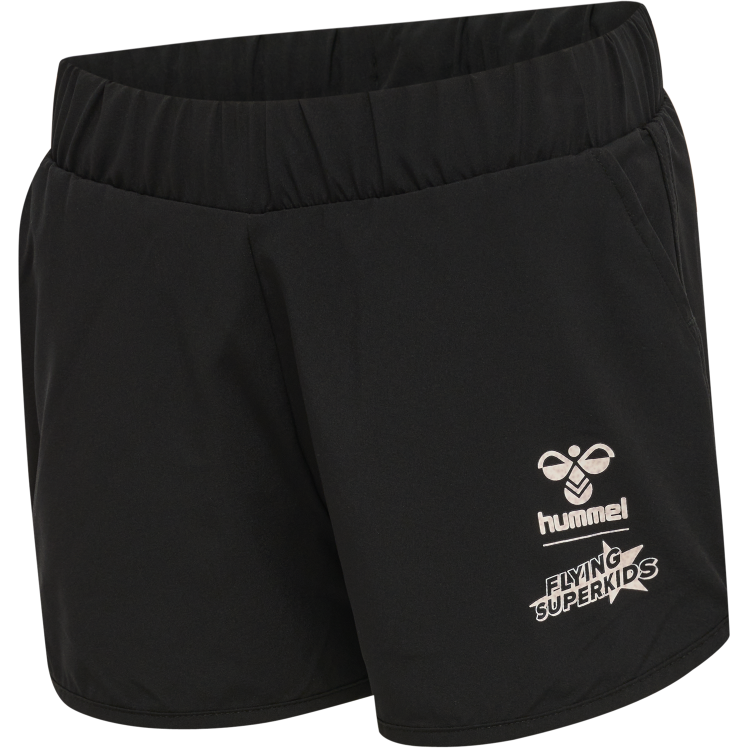 hmlFLYING JO JO SHORTS, BLACK, packshot