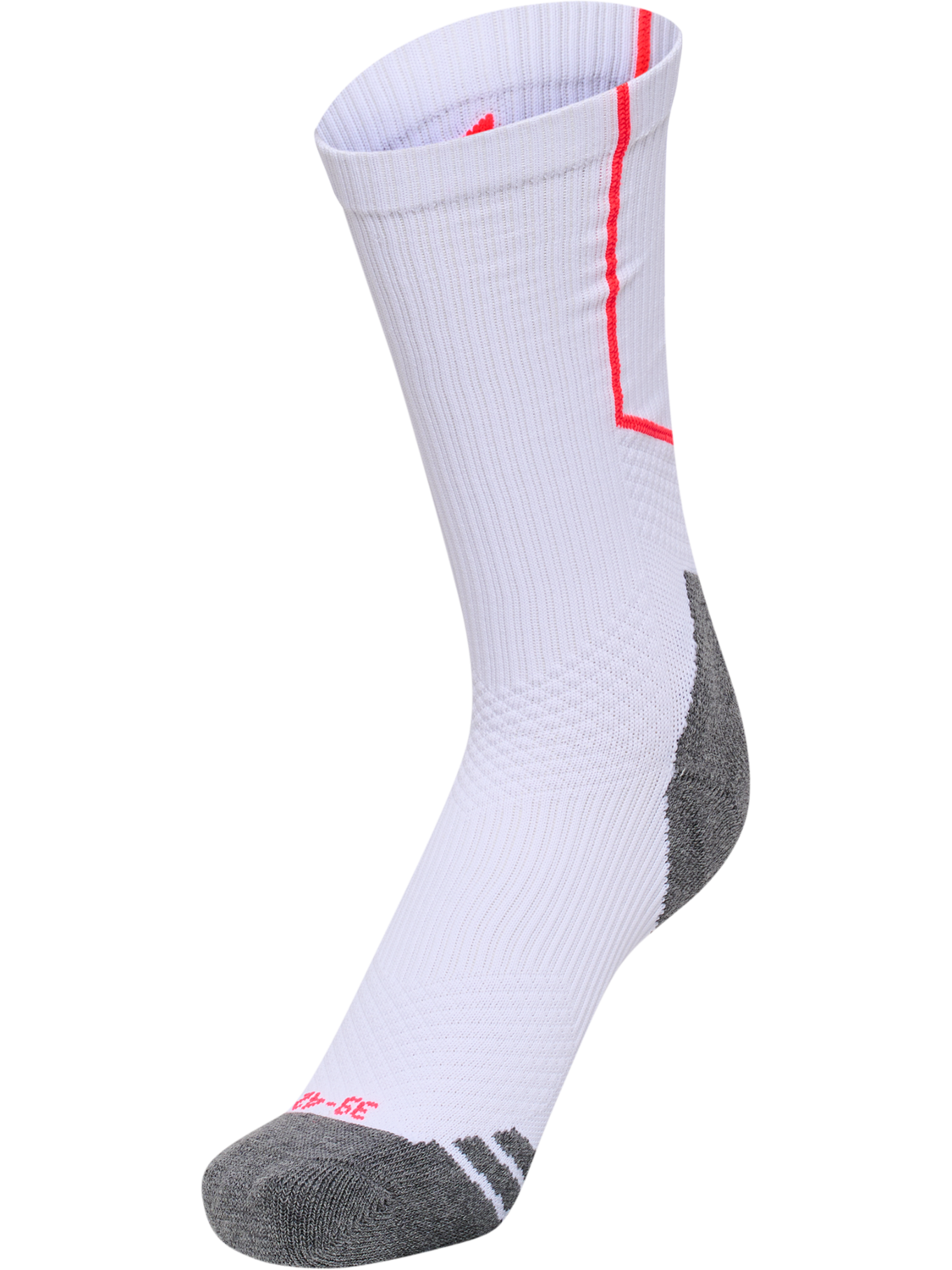 hmlPRO TRAINING SOCKS LOW, WHITE/DIVA PINK, packshot