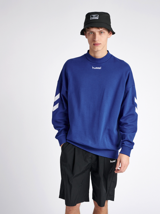 hmlCHRIS LOOSE SWEATSHIRT, 7956, model