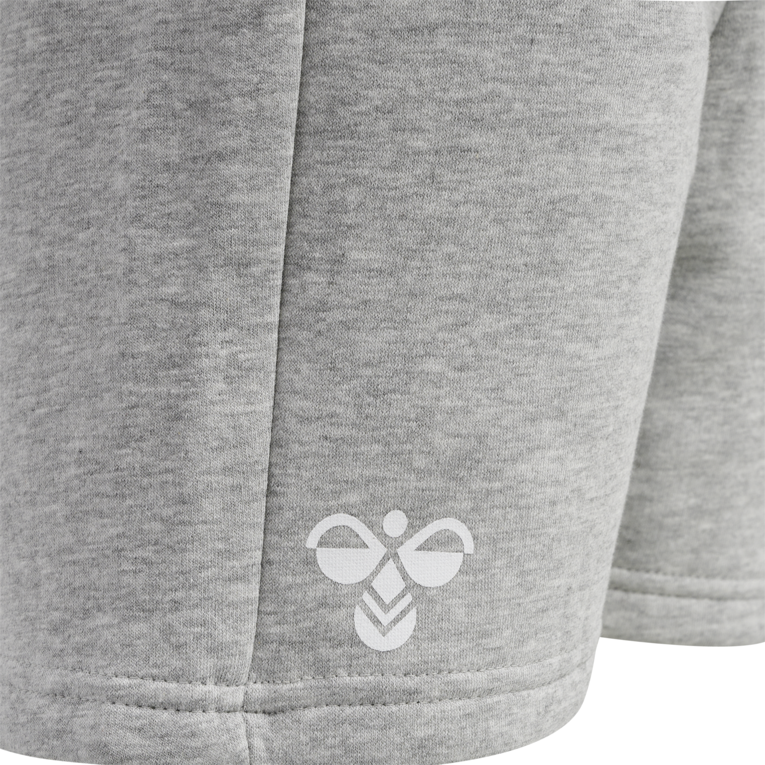 hmlGG12 SWEAT SHORTS KIDS, GREY MELANGE, packshot