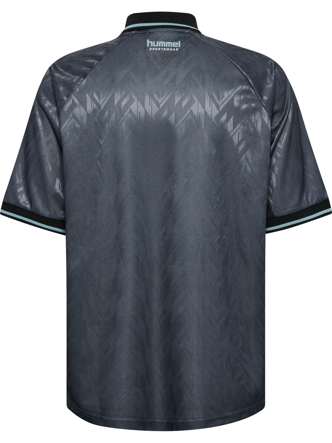 hmlLOOSE SOCCER JERSEY S/S EL PASO, BLACK, packshot