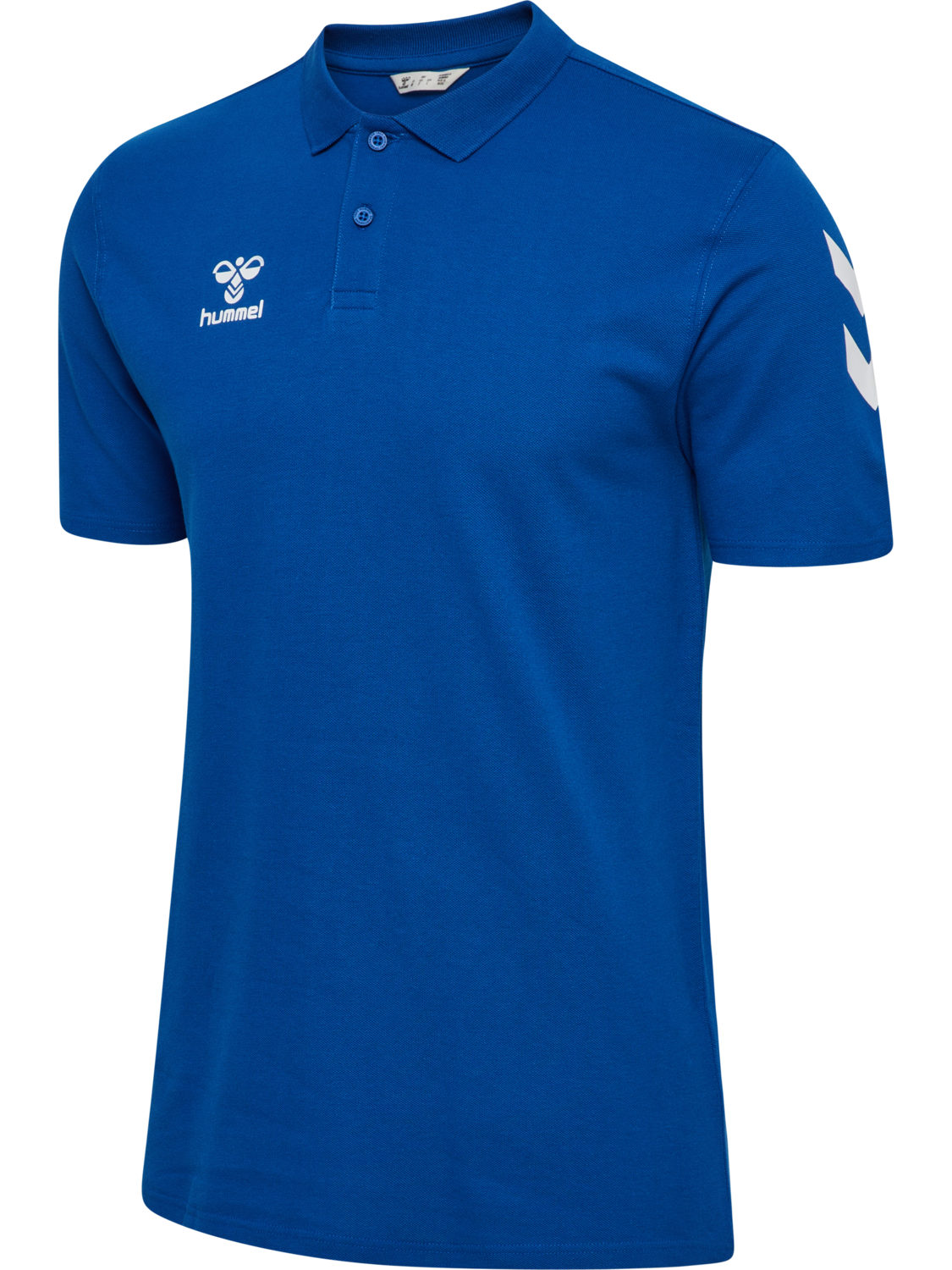 hmlGO 2.0 CHEVRON  POLO, TRUE BLUE, packshot