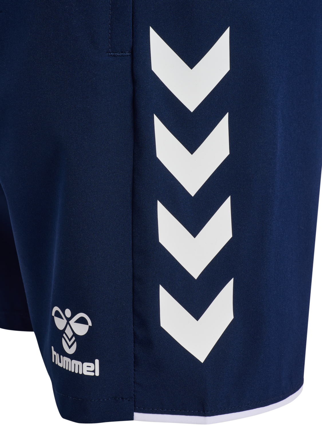 hmlCORE 2.0 WOVEN SHORTS, MARINE/WHITE, packshot