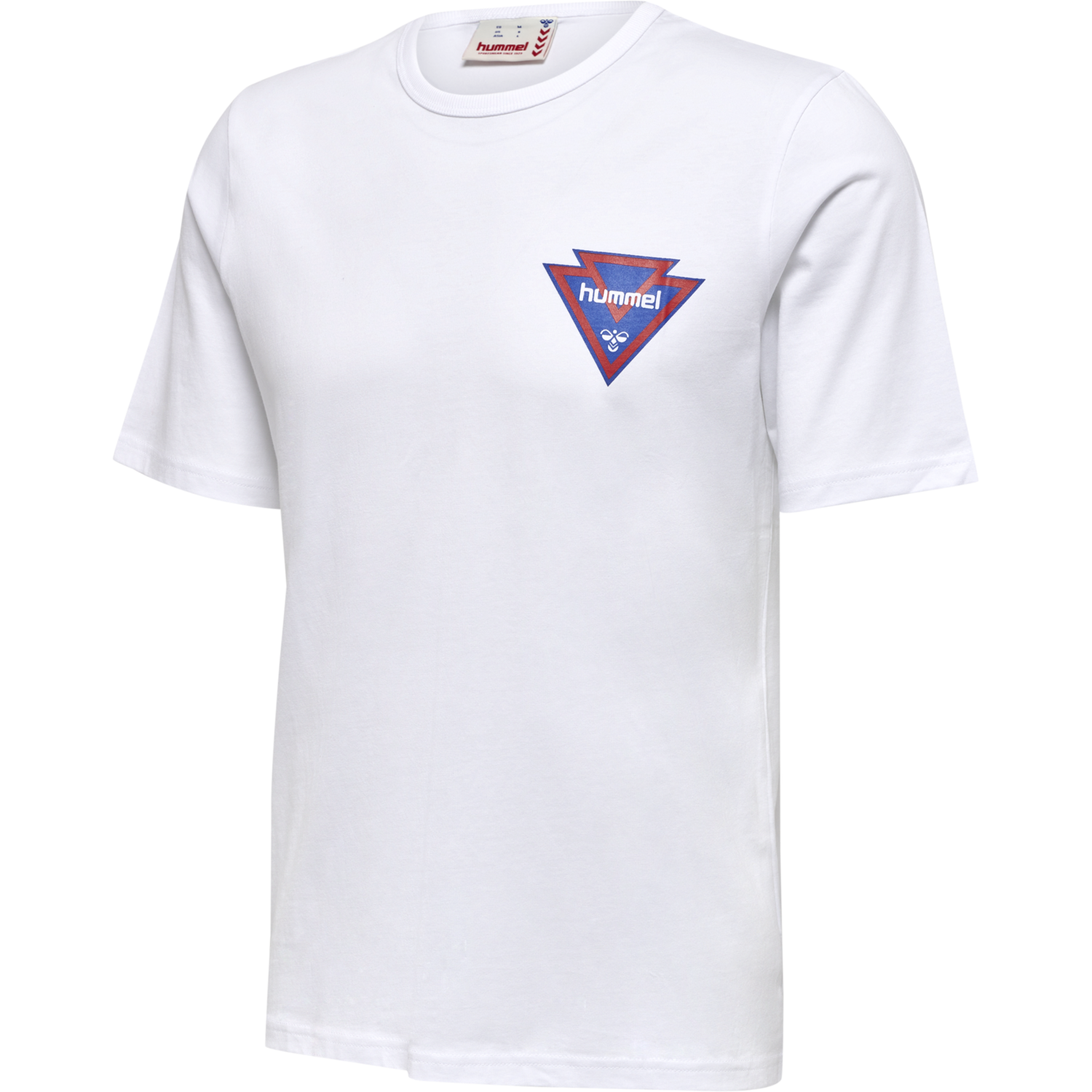 hmlIC POWEL T-SHIRT, WHITE/RED, packshot