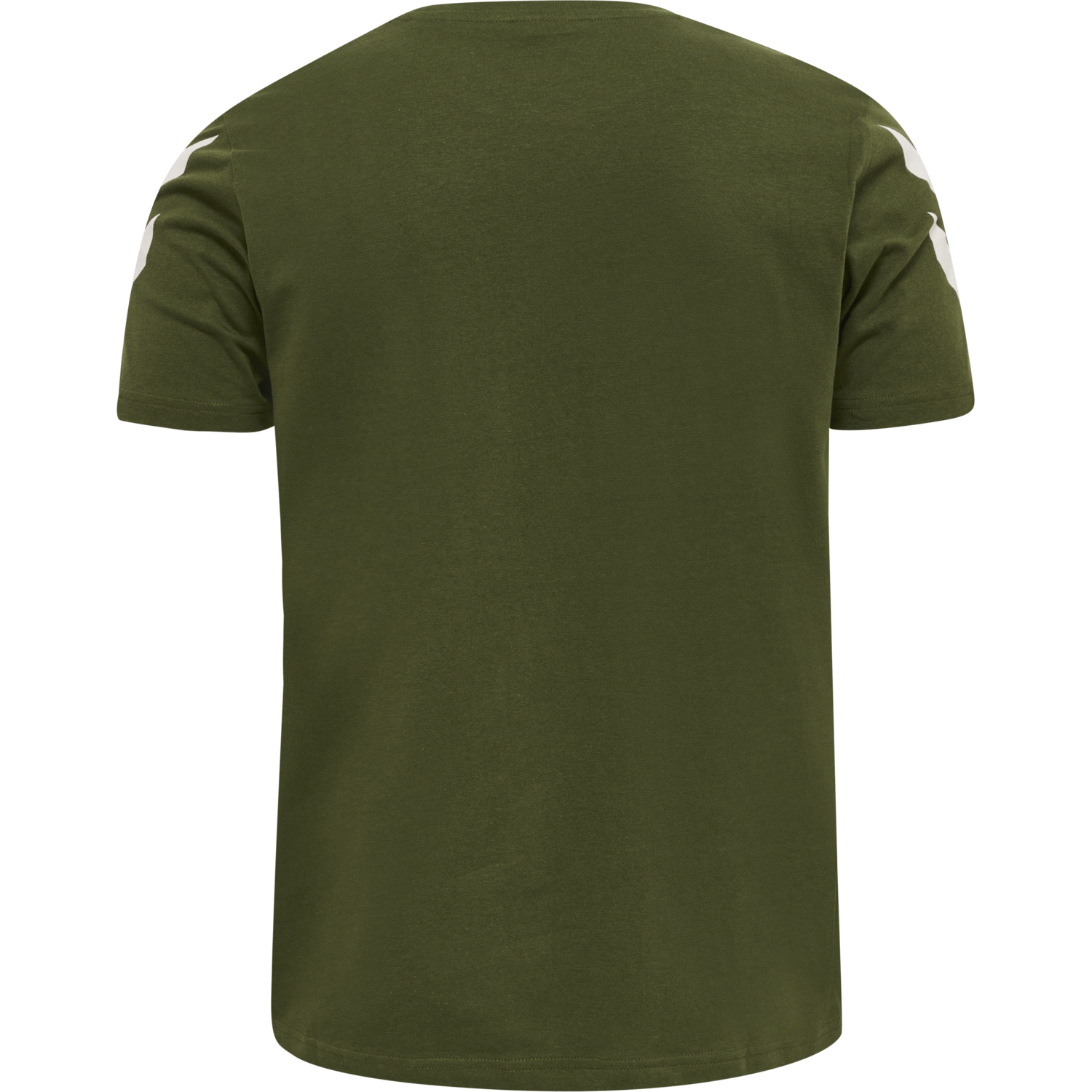 hmlLEGACY CHEVRON T-SHIRT, RIFLE GREEN, packshot