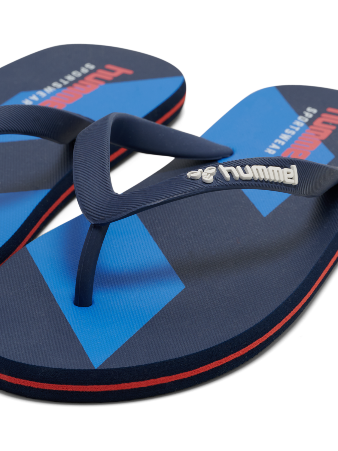 CHEVRON FLIP FLOP, NAVY, packshot