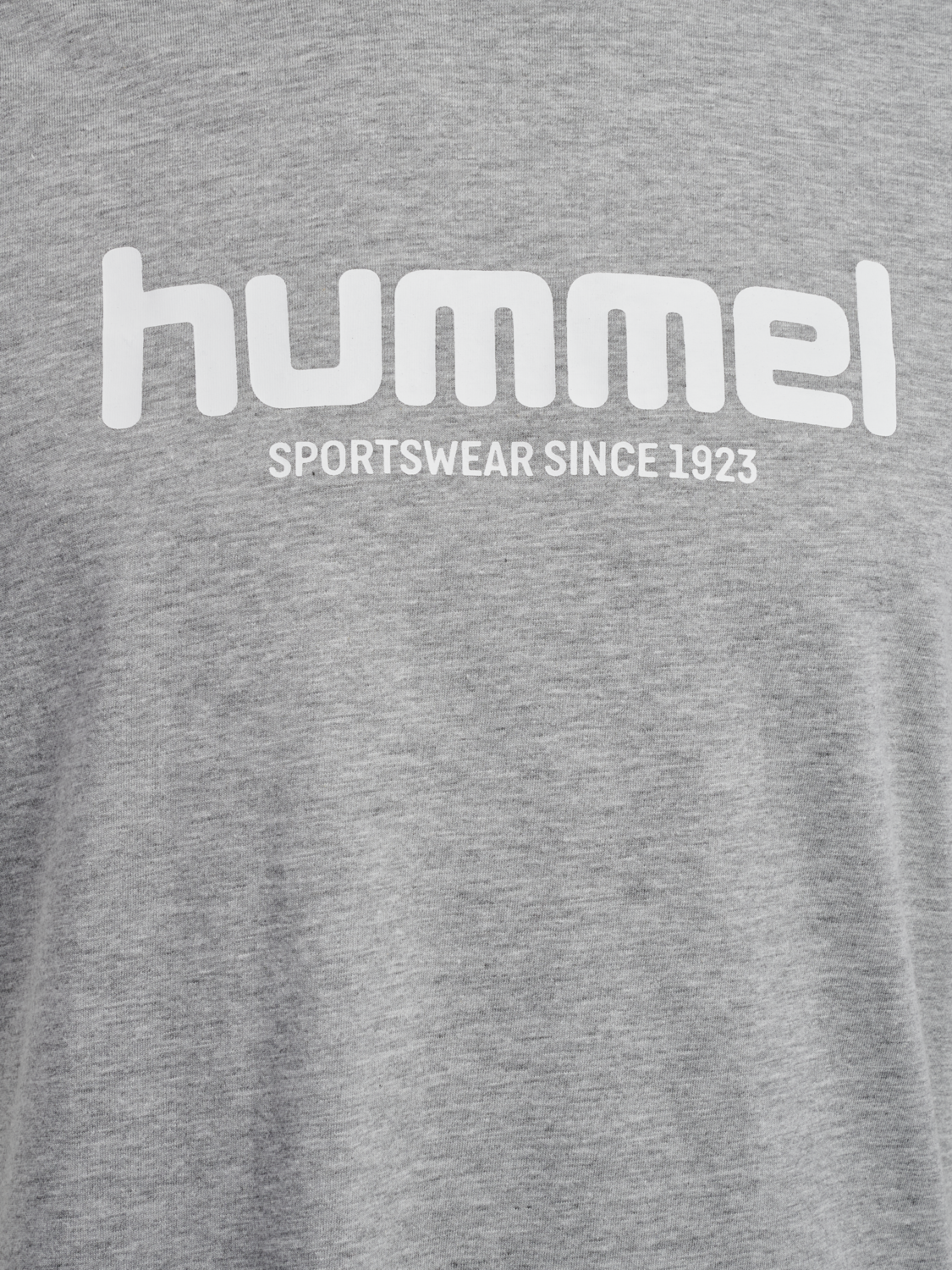 hmlLEGACY 2.0 T-SHIRT S/S, GREY MELANGE, packshot