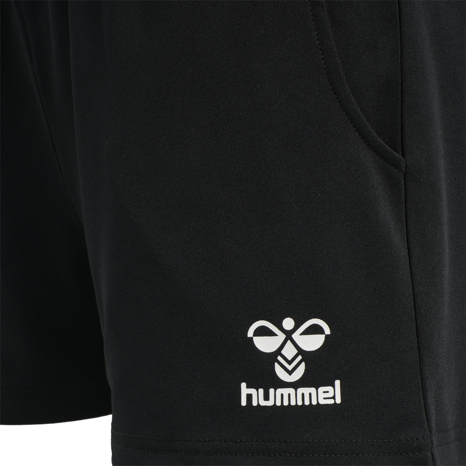 hmlREFEREE CHEVRON WO SHORTS, BLACK, packshot