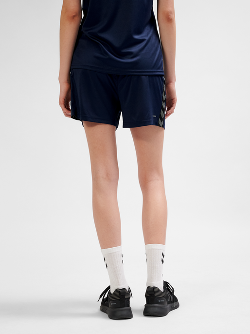 hmlAUTHENTIC PL SHORTS WOMAN, MARINE, model